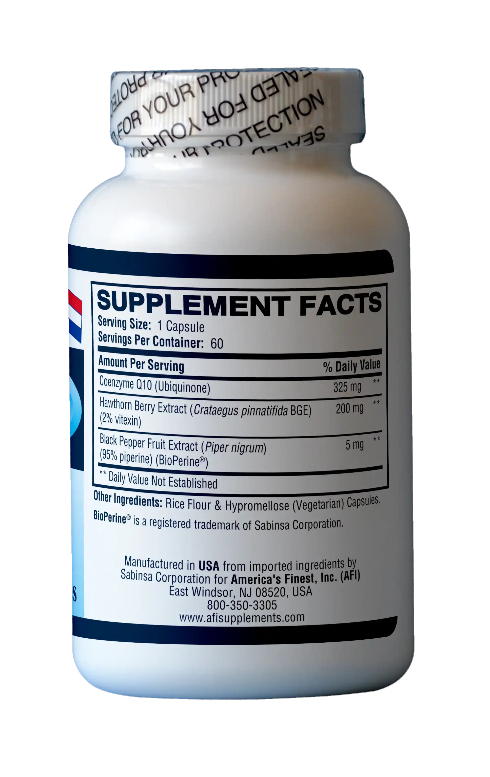 CoQ10 325mg + Hawthorn Berry 200mg