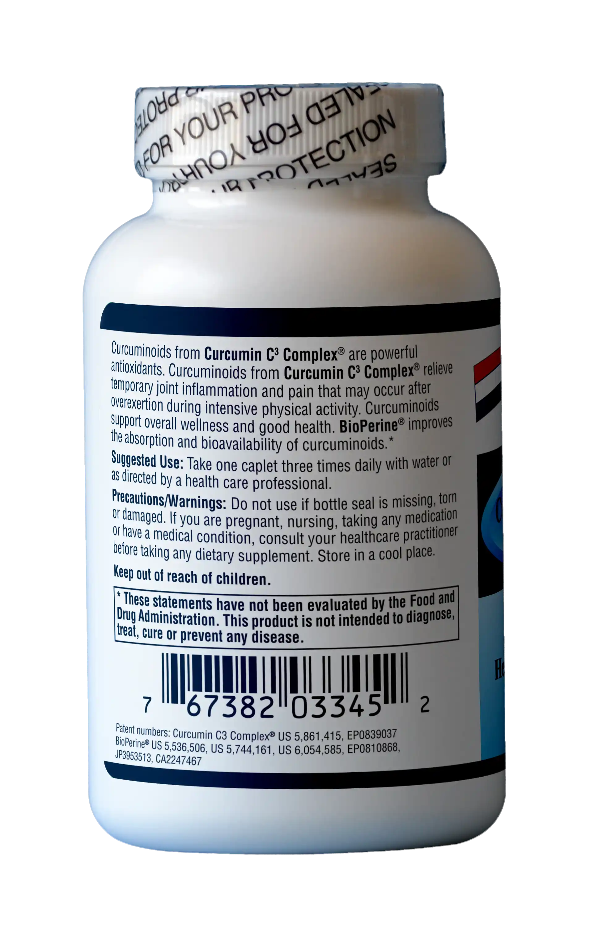 Curcumin C3 Complex® w/BioPerine® (500mg)