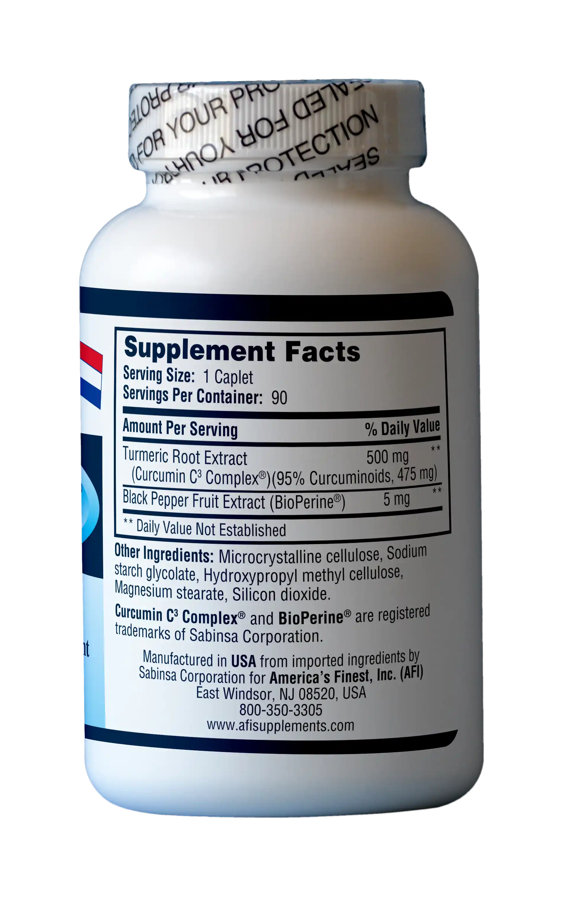 Curcumin C3 Complex® w/BioPerine® (500mg)