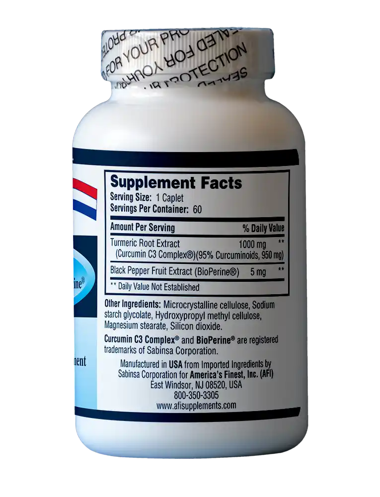 Super Curcumin C3 Complex® w/BioPerine® (1000mg)