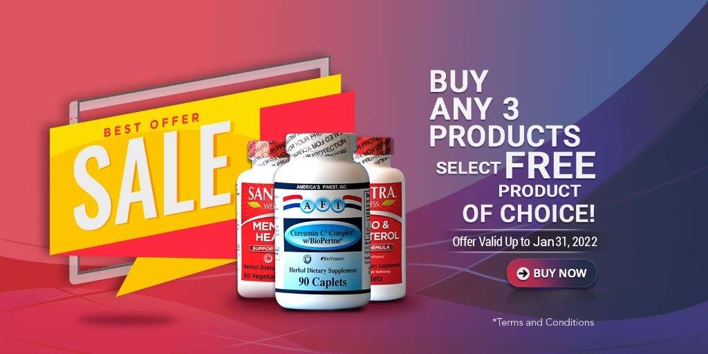 Buy any 3 Products – Select FREE Product of Choice!
